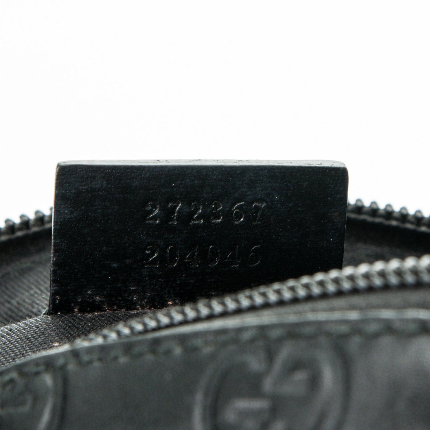 Guccissima Small Cosmetic Case Black