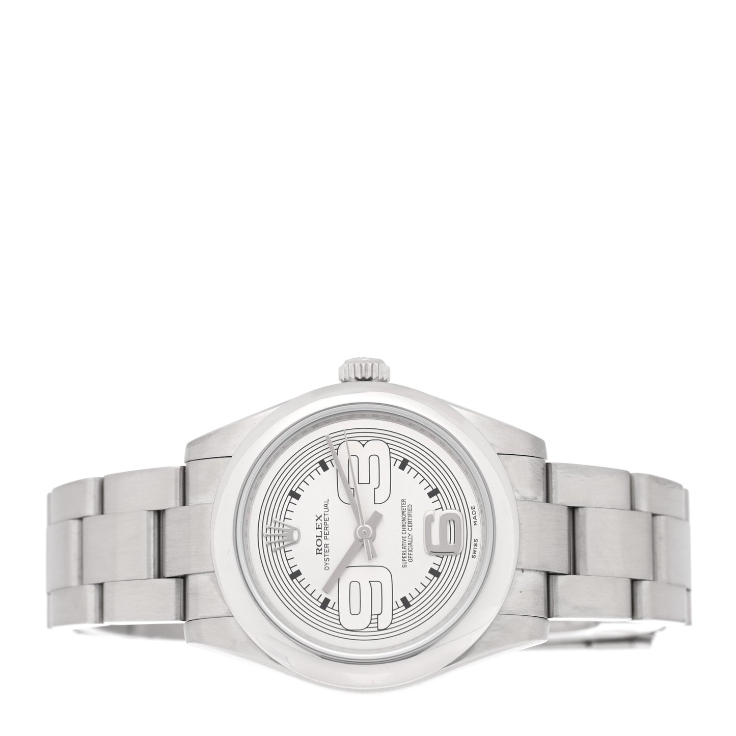 Stainless Steel 31mm Oyster Perpetual Watch Silver 177200