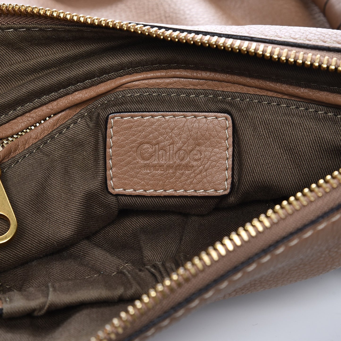 Calfskin Small Marcie Satchel Nut
