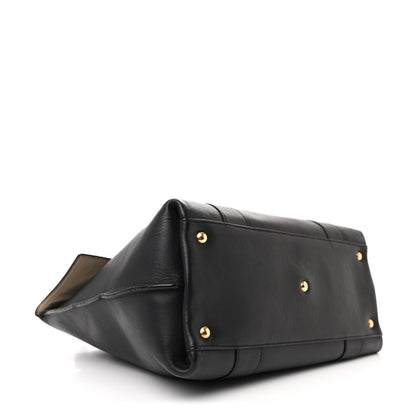 Salvatore Ferragamo Calfskin Medium Sookie Satchel Black 4 of 11