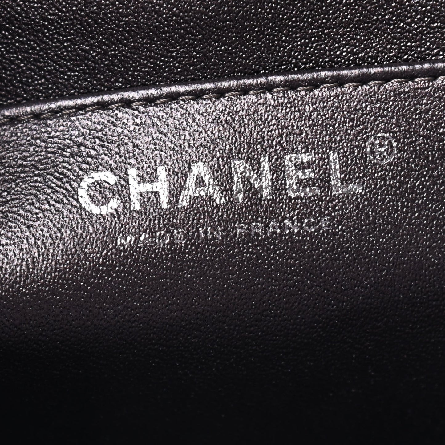 Metallic Lambskin Quilted Jumbo Single Flap Dark Grey