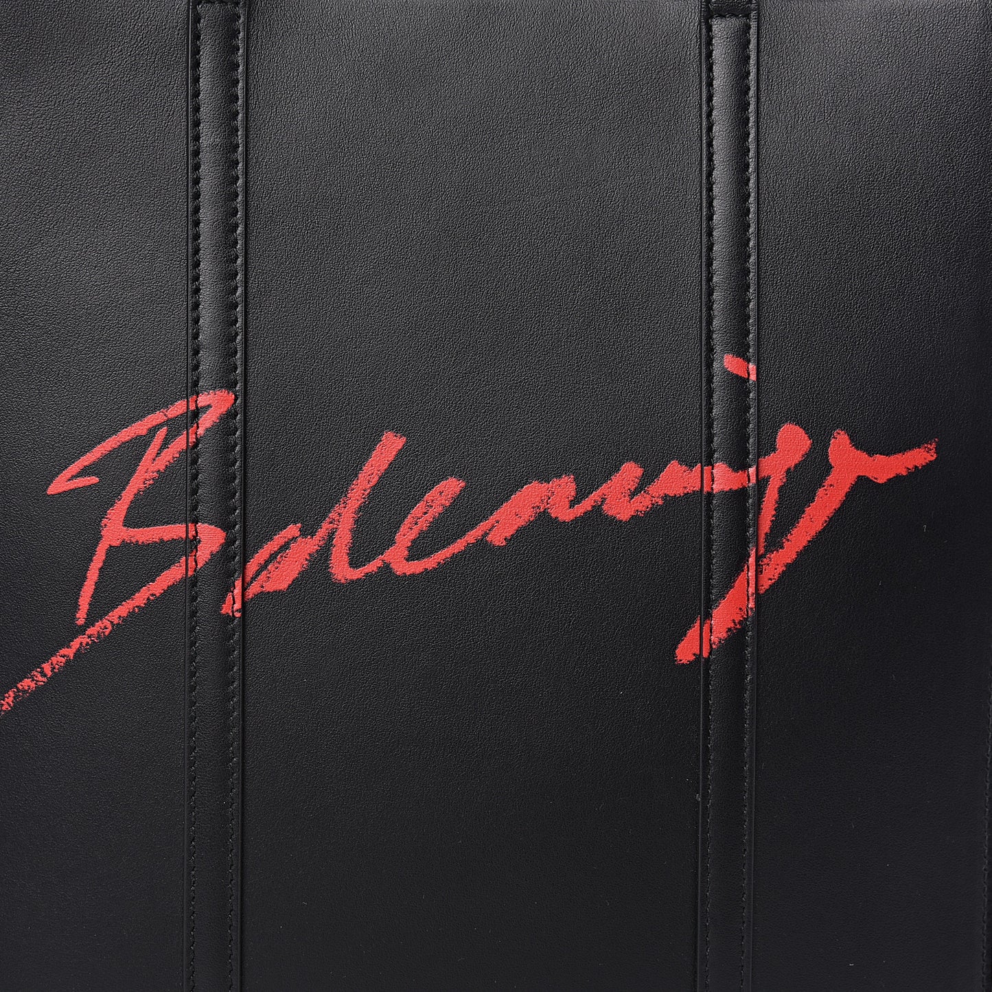 Supple Calfskin Signature Logo XS Everyday Tote Black
