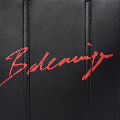 Balenciaga Supple Calfskin Signature Logo XS Everyday Tote Black 8 of 9