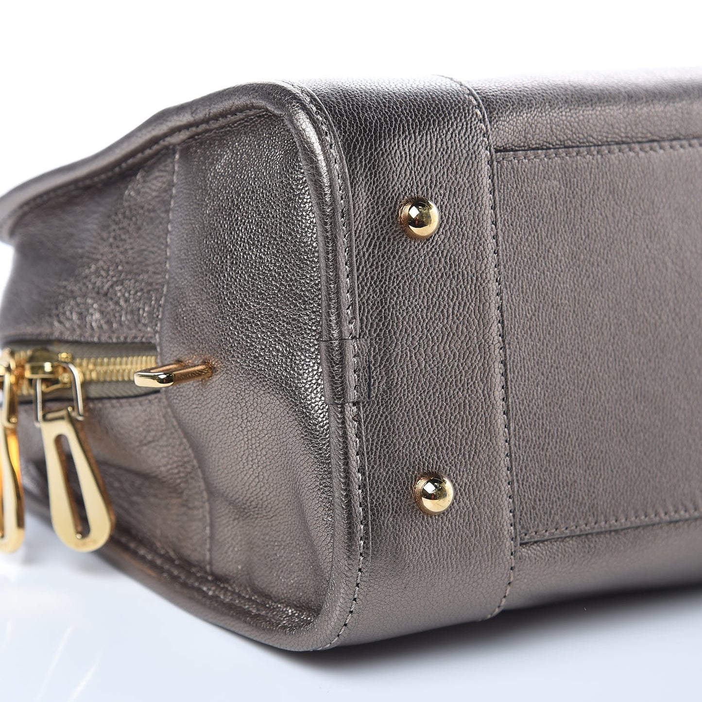 Metallic Calfskin Amazona 28 Bronze