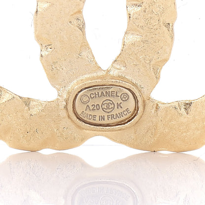 Chanel Crystal Over The Rainbow CC Earrings Gold Multicolor 4 of 5