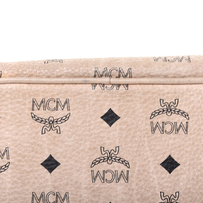 MCM Visetos Essential Drawstring Bucket Bag Beige 15 of 29