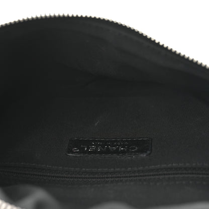 Chanel Calfskin Chain 20s Signe Waist Bag Black 5 of 10