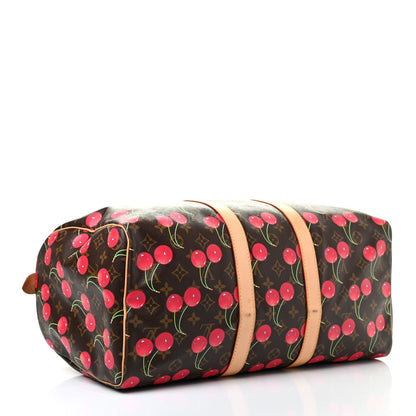 Louis Vuitton Monogram Cerises Keepall 45 4 of 21