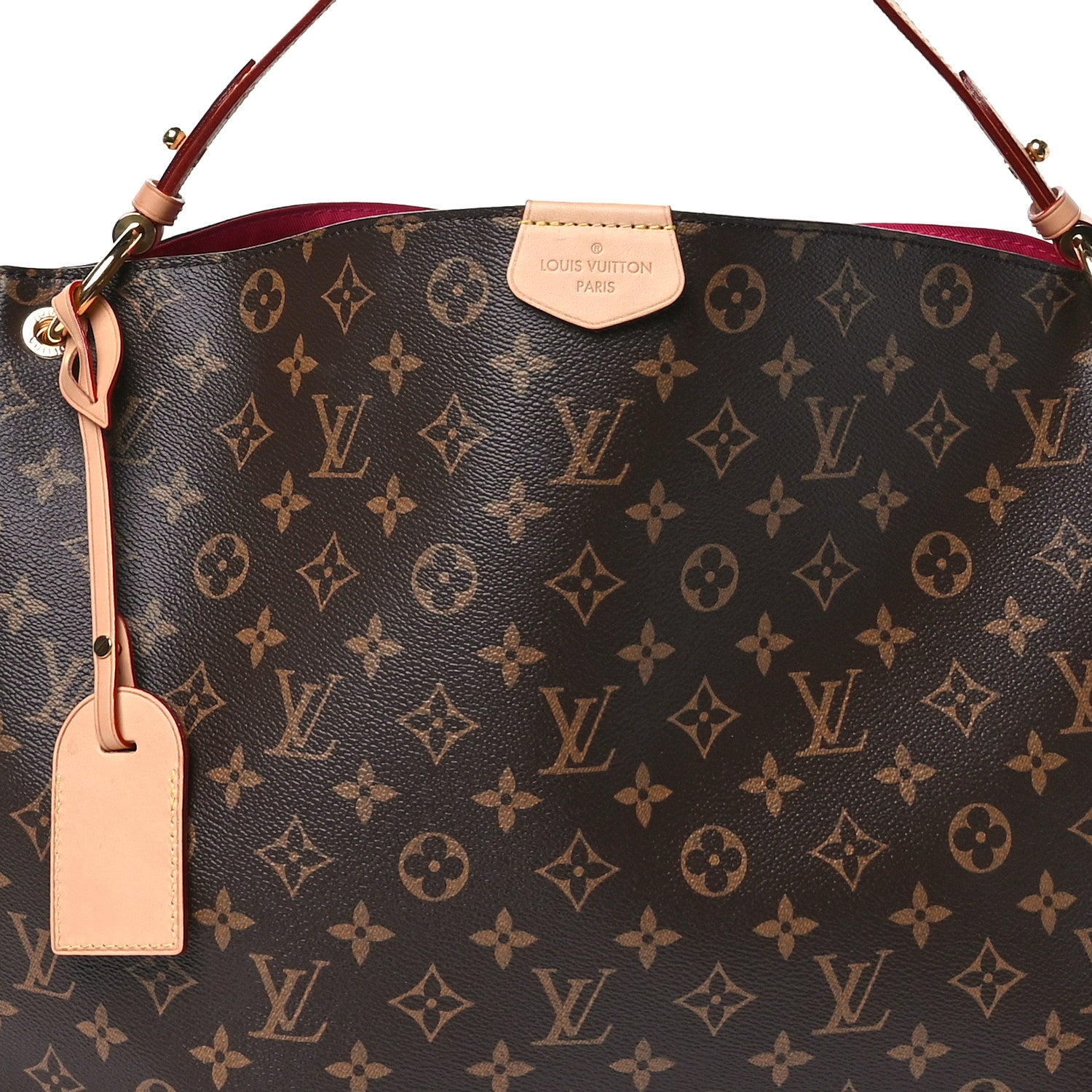 Louis Vuitton Monogram Graceful MM Pivoine 7 of 10