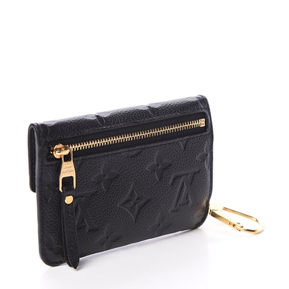 Louis Vuitton Empreinte Key Pouch Black 2 of 5