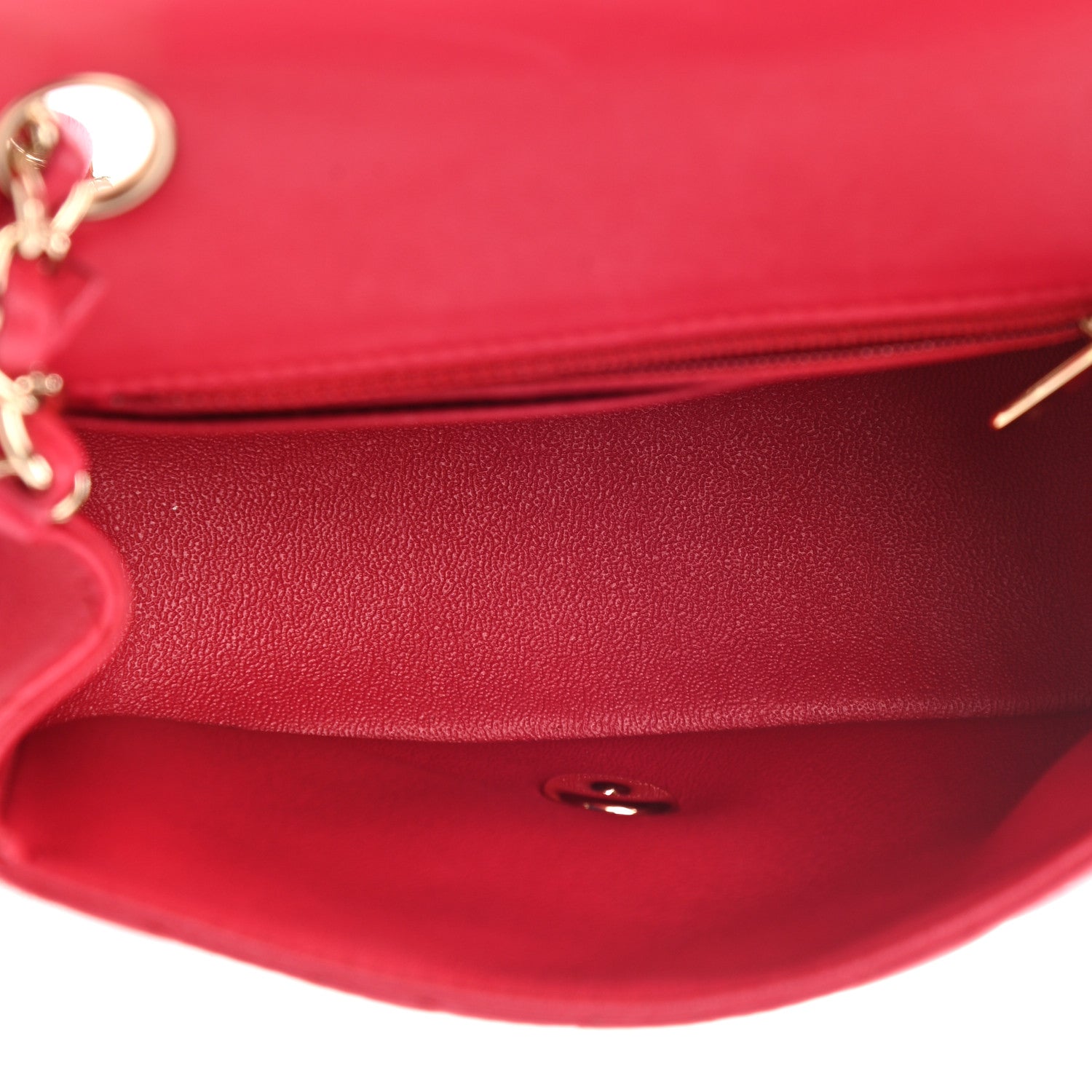 Chanel Lambskin Quilted Mini Square Flap Pink 5 of 13