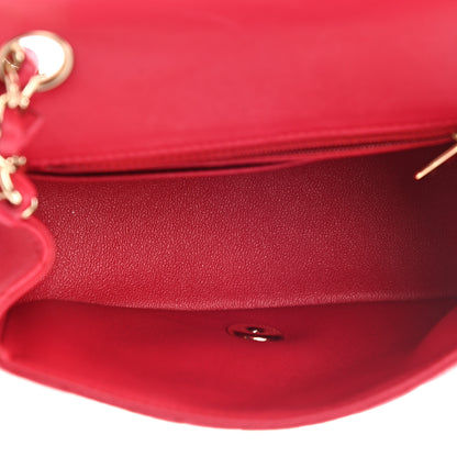 Chanel Lambskin Quilted Mini Square Flap Pink 5 of 13