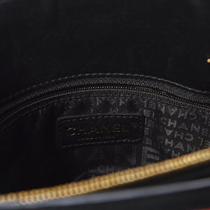 Chanel Needlepoint Precious Symbols Shoulder Bag Black 7 of 9
