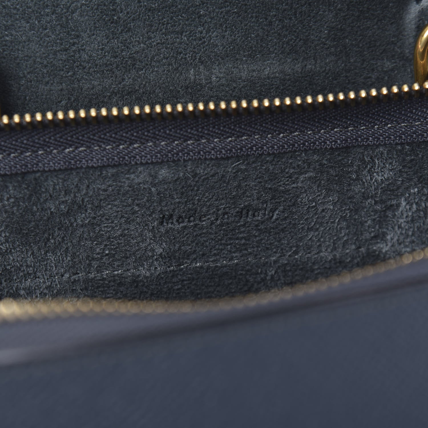 Celine Grained Calfskin Nano Belt Bag Slate 7 of 8