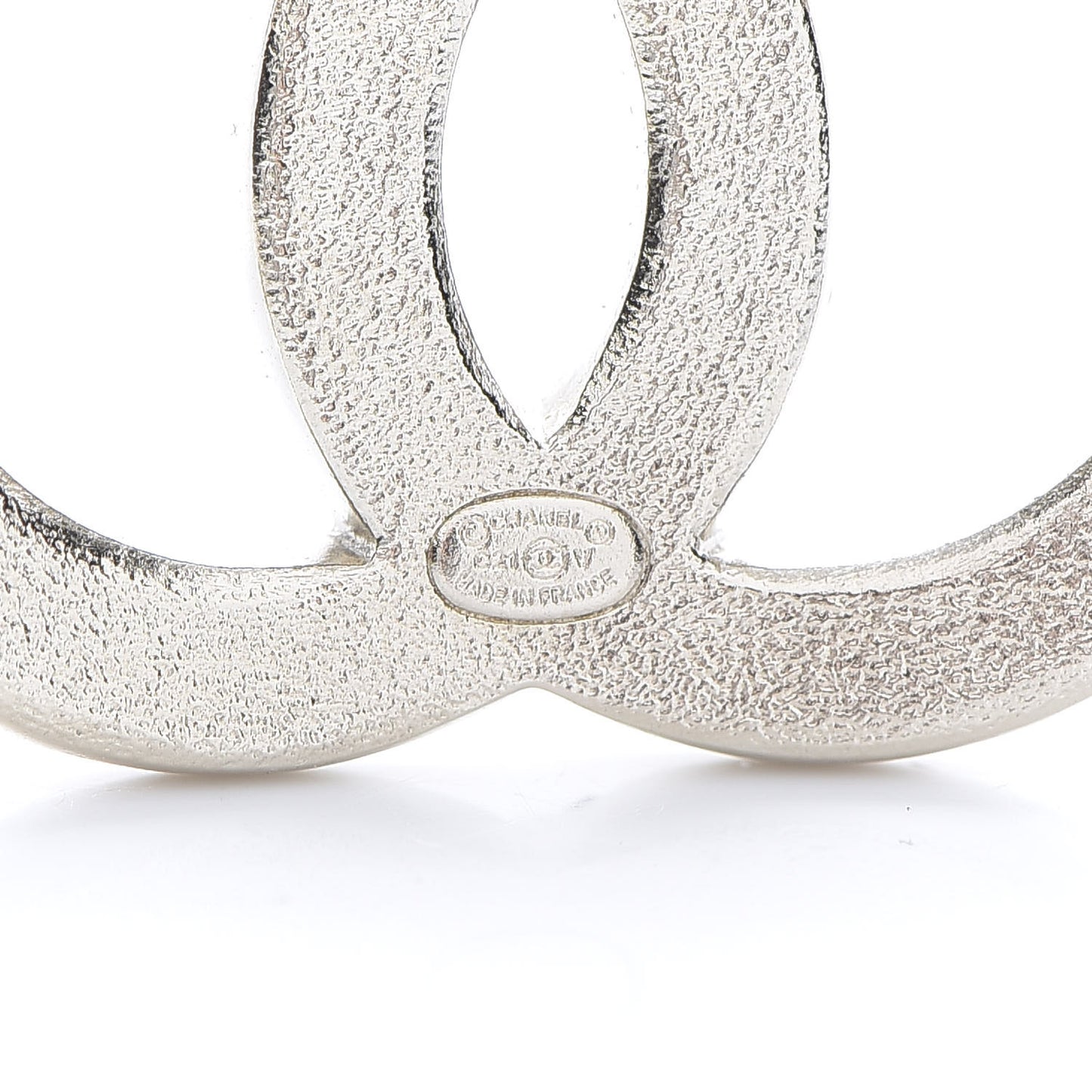 Crystal Palais Garnier CC Brooch Silver
