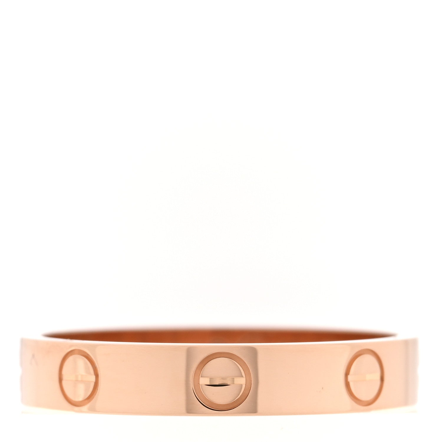 Cartier 18K Pink Gold 3.5mm LOVE Wedding Band Ring 57 8 1 of 5