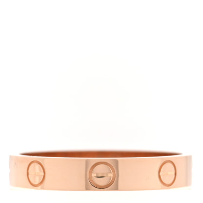 Cartier 18K Pink Gold 3.5mm LOVE Wedding Band Ring 57 8 1 of 5