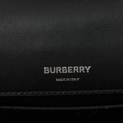 Burberry Patent Quilted Horseferry Print Small Lola Bag Black 6 of 11