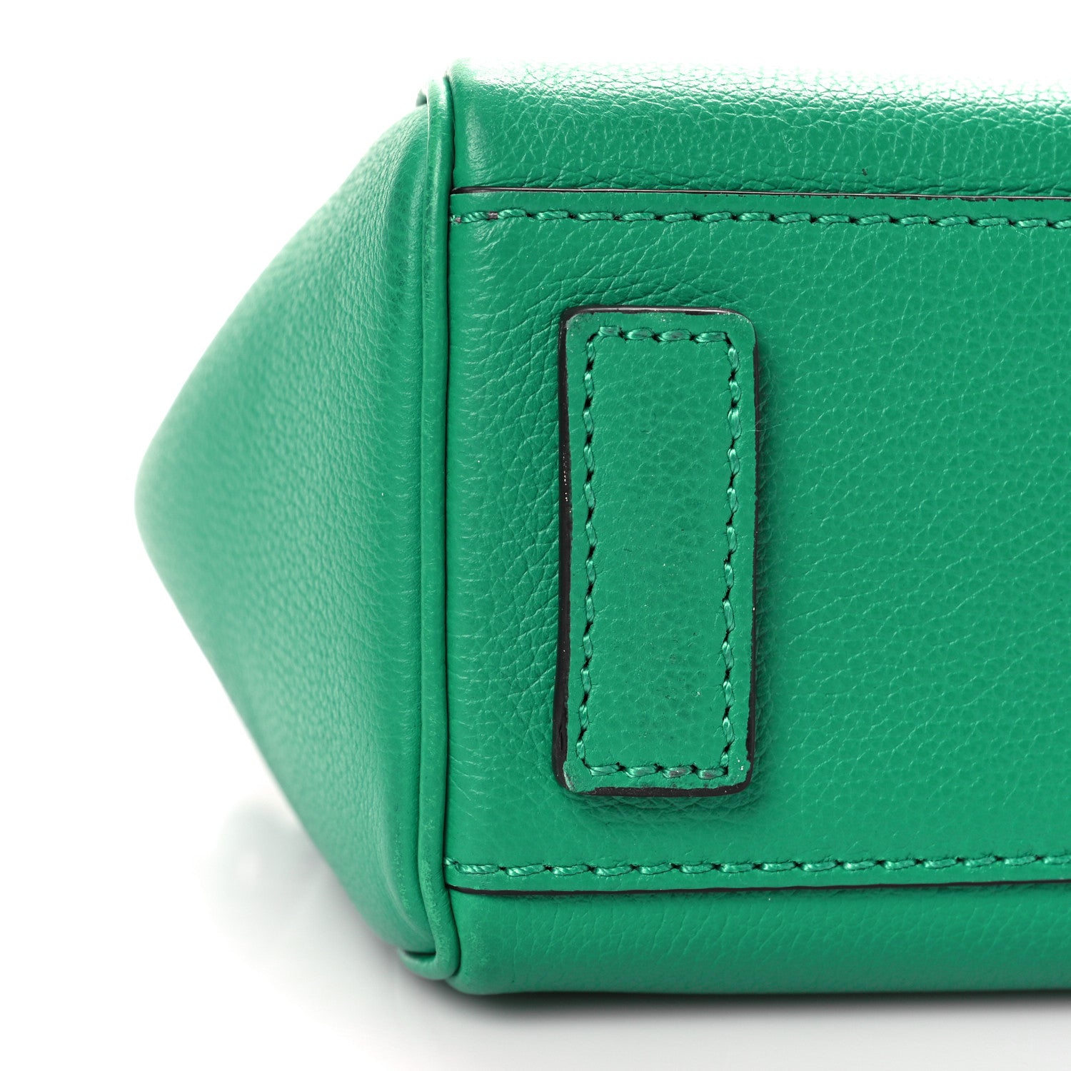 Versace Grained Calfskin Small La Medusa Top Handle Bag Turquoise 7 of 9