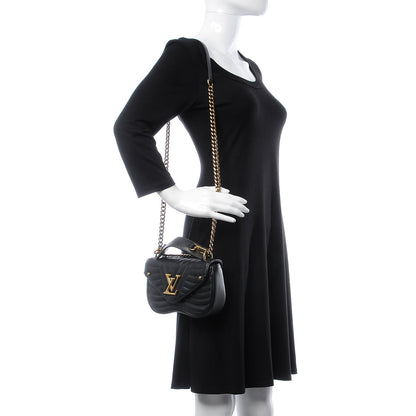 Louis Vuitton Calfskin New Wave Chain PM Black 2 of 7