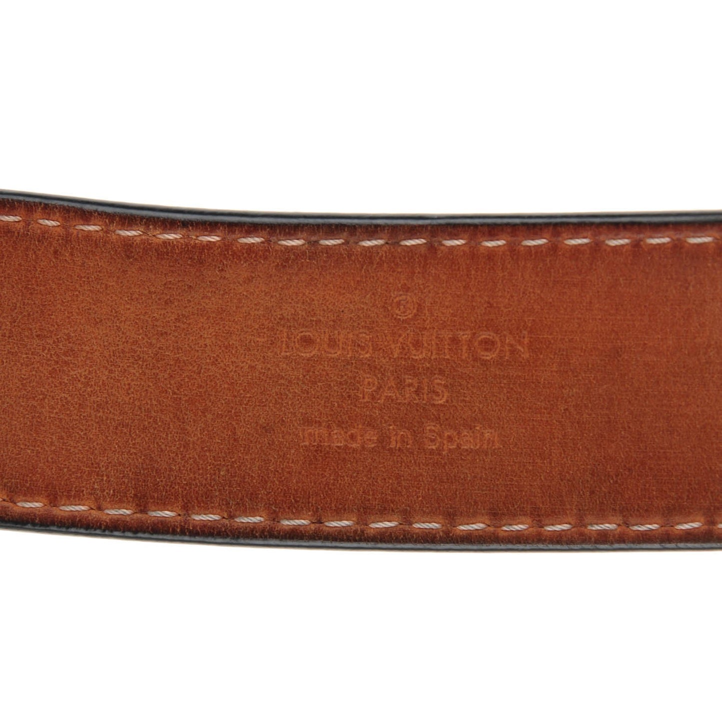 Epi 30mm LV Initiales Belt 85 34 Black