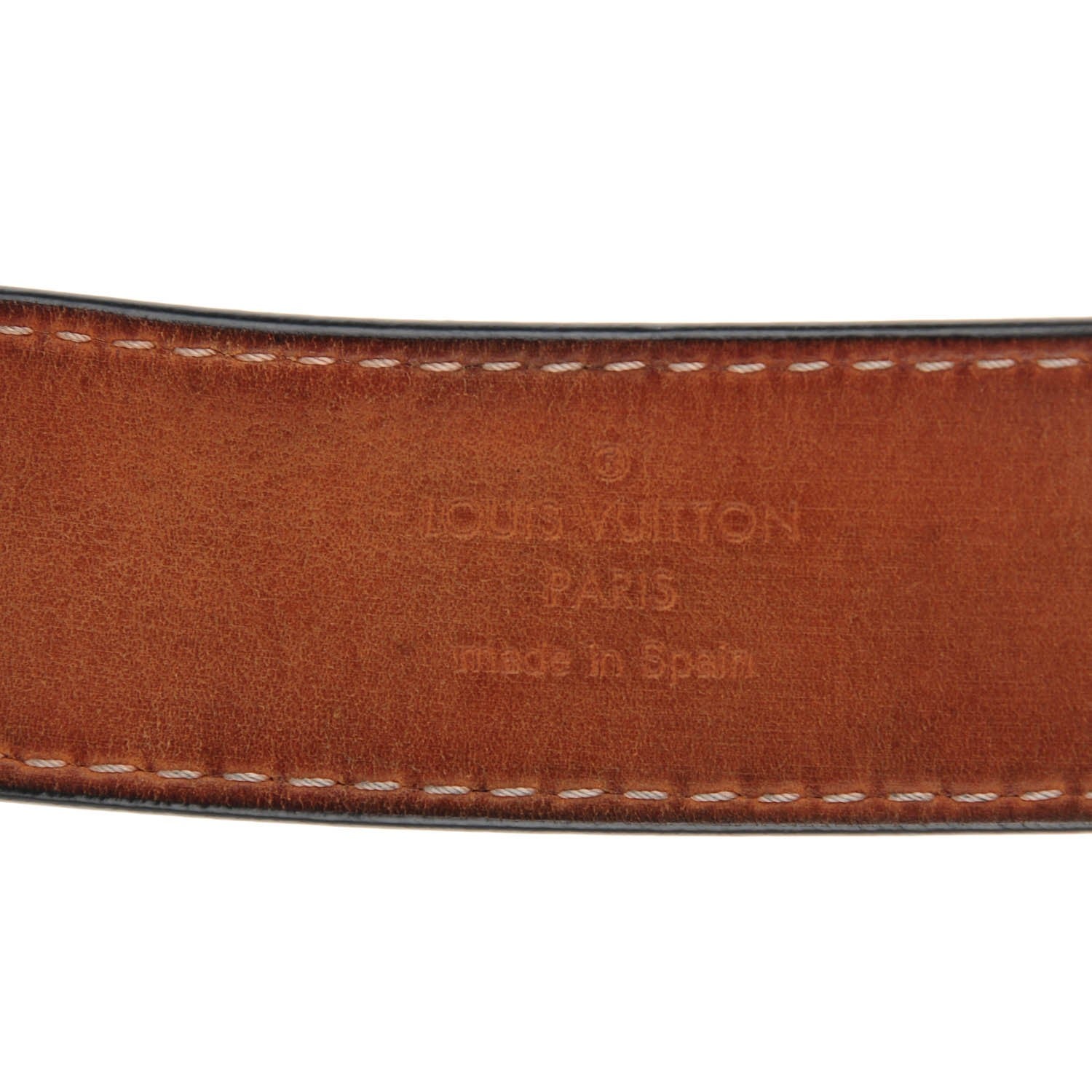 Louis Vuitton Epi 30mm LV Initiales Belt 85 34 Black 3 of 8
