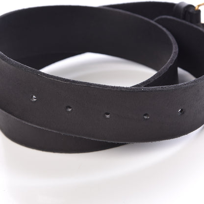 Gucci Faded Calfskin Double G 40mm Belt 85 34 Black 5 of 6