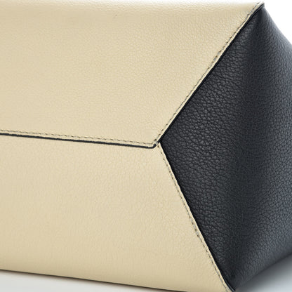 Louis Vuitton Calfskin Lockme Cabas Vanille Black 11 of 11