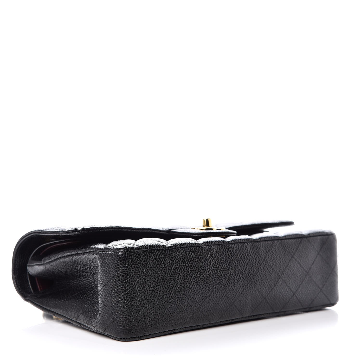 Chanel Caviar Quilted Medium Double Flap Black 5 of 12