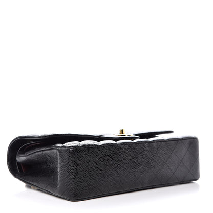 Chanel Caviar Quilted Medium Double Flap Black 5 of 12