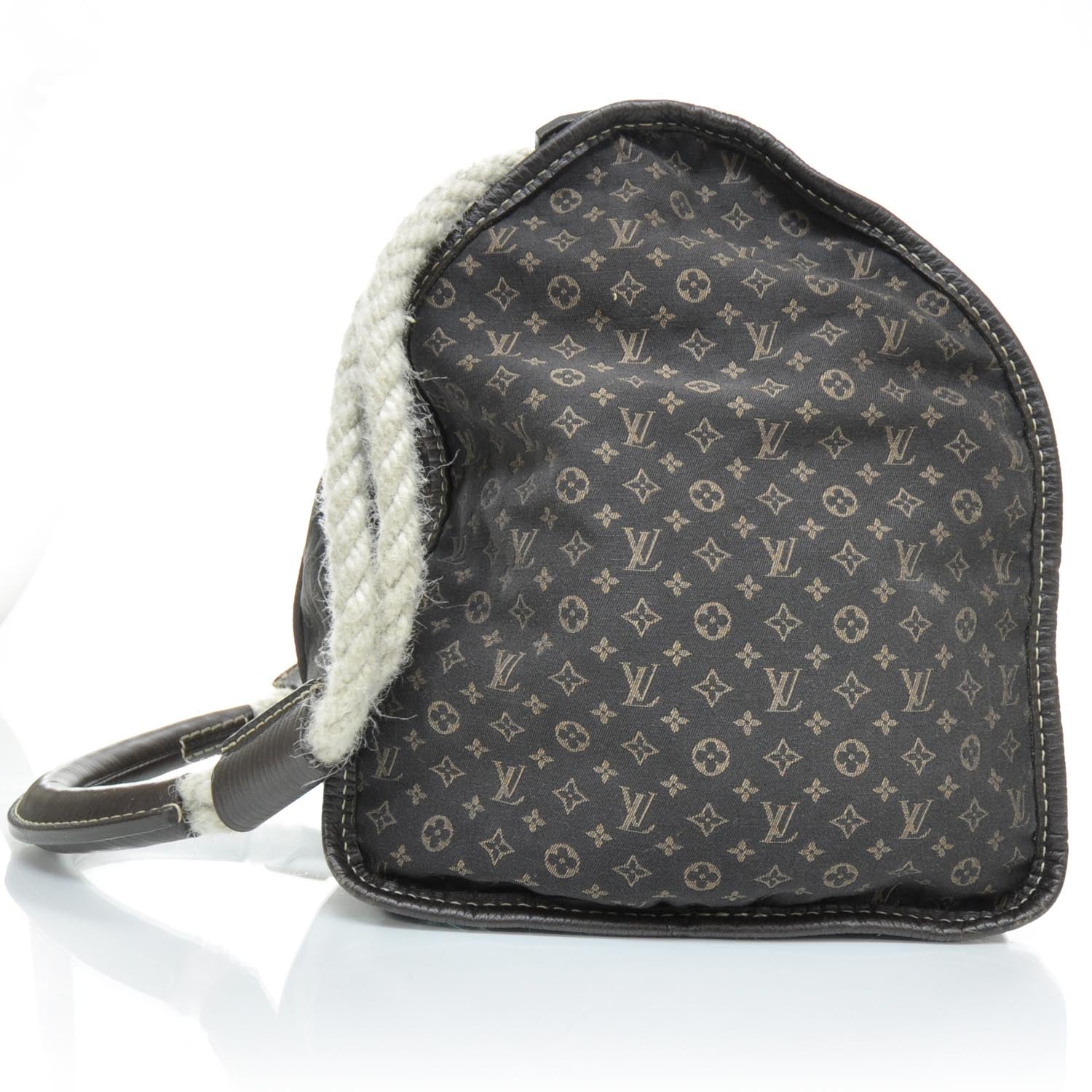 Louis Vuitton Mini Lin Initiales Keepall Grey 6 of 9