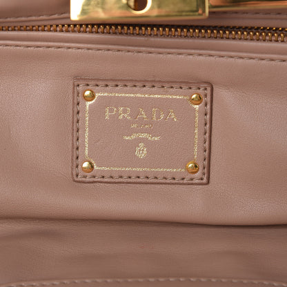 Prada Nappa Gaufre Clutch Black 6 of 7