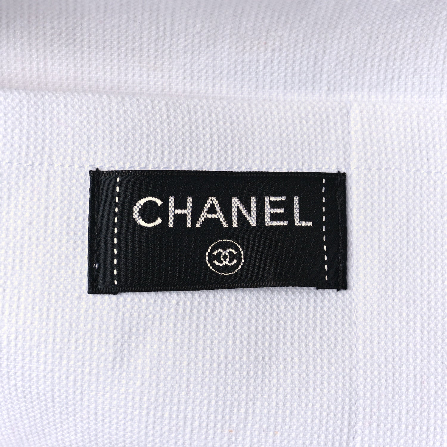 Chanel Terry Cotton Beach Tote Towel Set White Multicolor 7 of 12