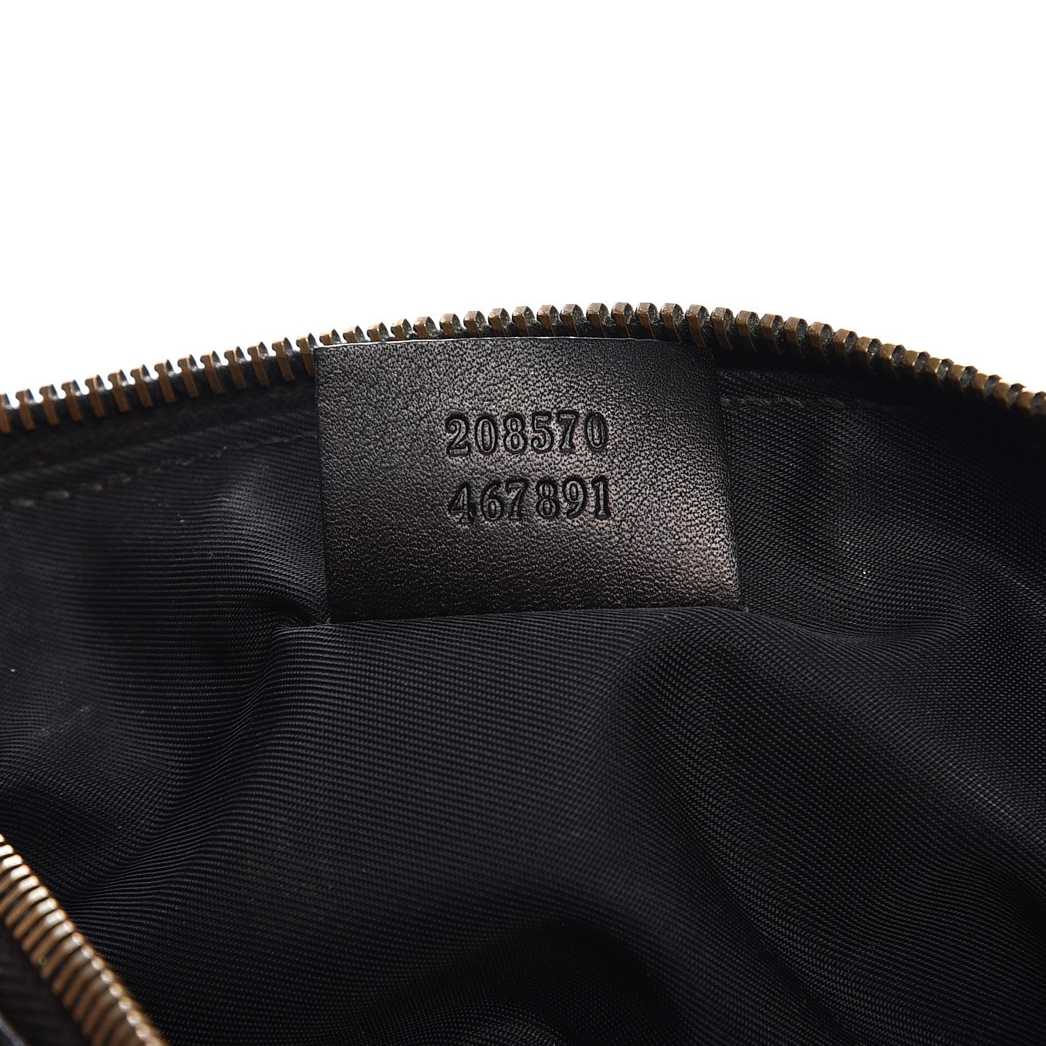 Gucci Guccissima Babouska Wristlet Black 7 of 15