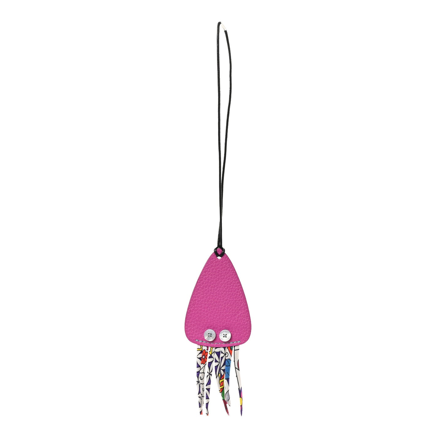 Togo Silk Petit H  Squid Bag Charm