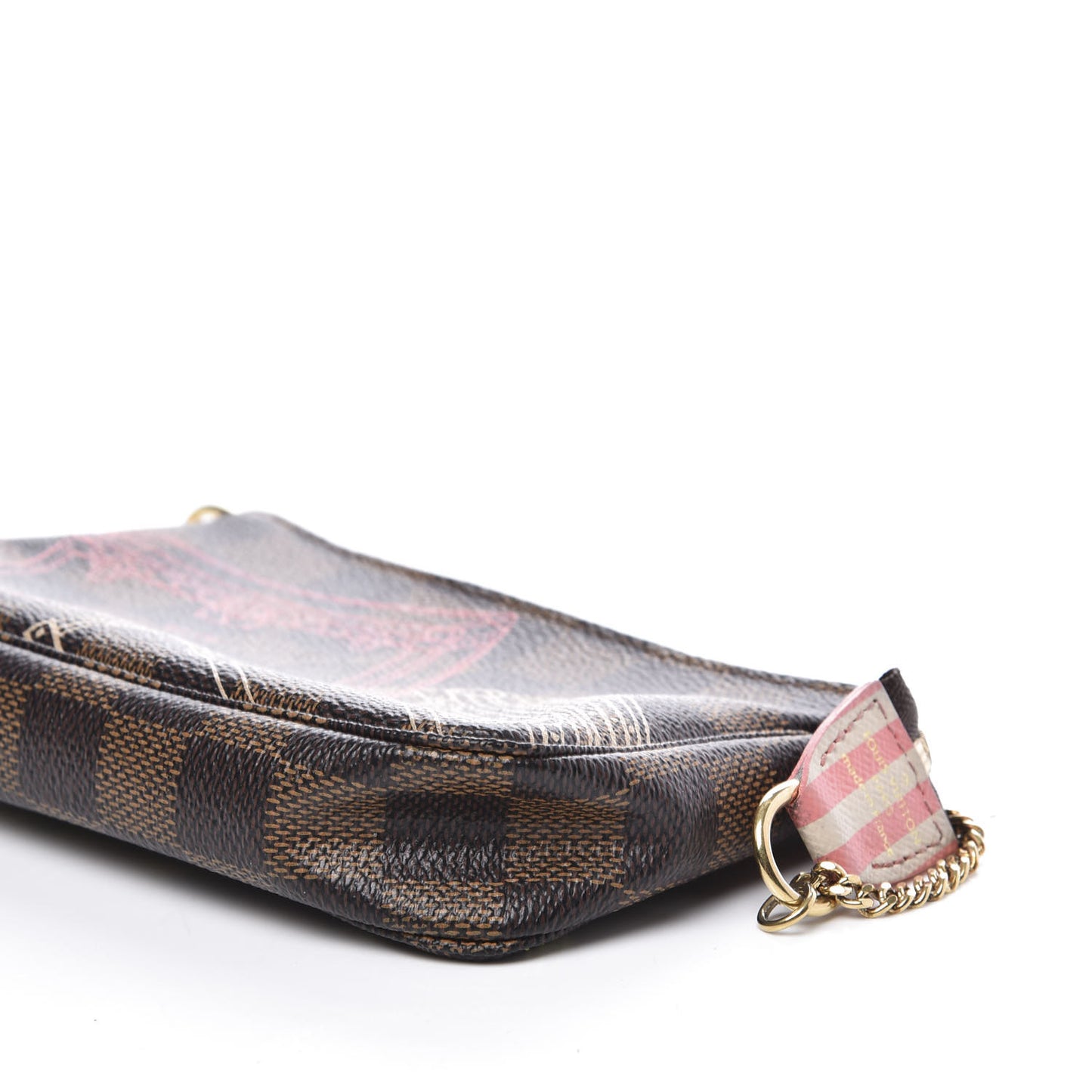 Damier Ebene 2014 Christmas Animation Mini Pochette Accessories