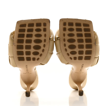 Bottega Veneta Nappa Maxi Intrecciato Lido Mule Sandals Cane Sugar 36 6 of 13