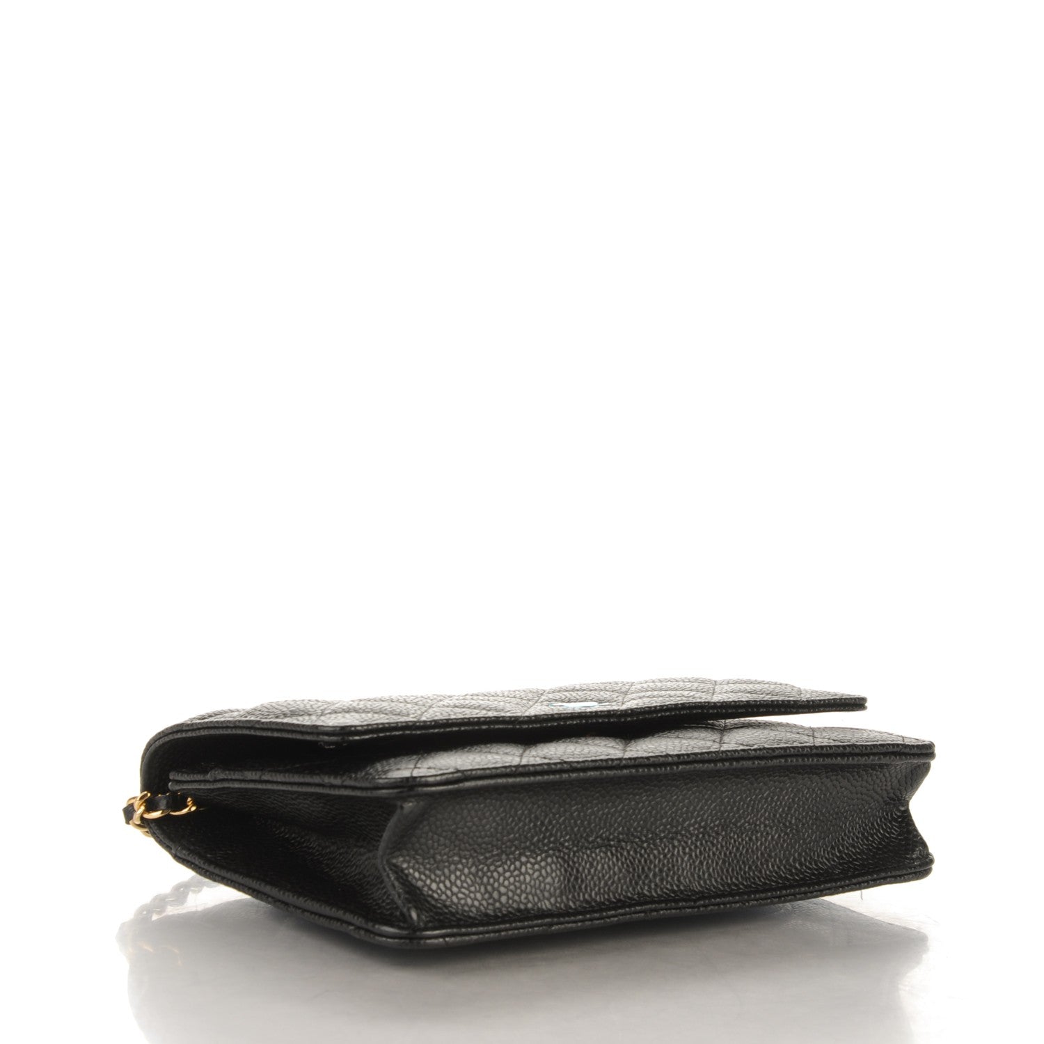 Chanel Caviar Quilted Wallet On Chain WOC Black 4 of 8