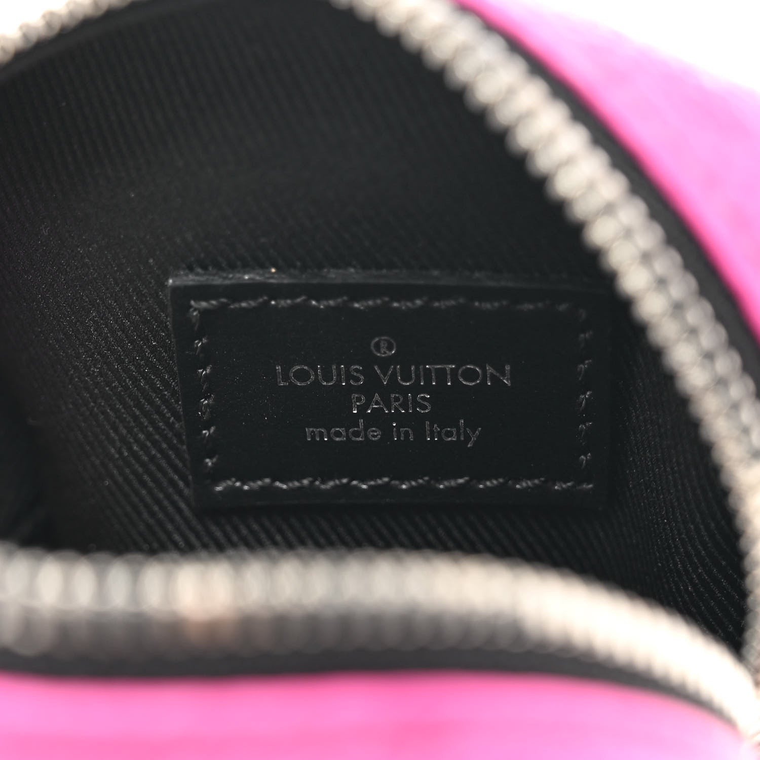 Louis Vuitton Taigarama Box Pouch Bag Charm Key Ring Fuchsia 5 of 5