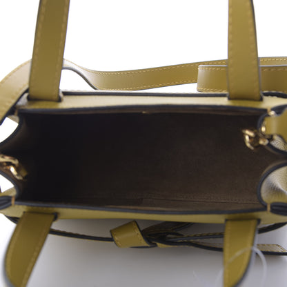 Loewe Calfskin Mini Gate Tote Ochre 2 of 8