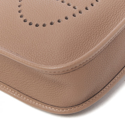 Hermes Taurillon Clemence Amazone Evelyne TPM Etoupe Etain 5 of 9