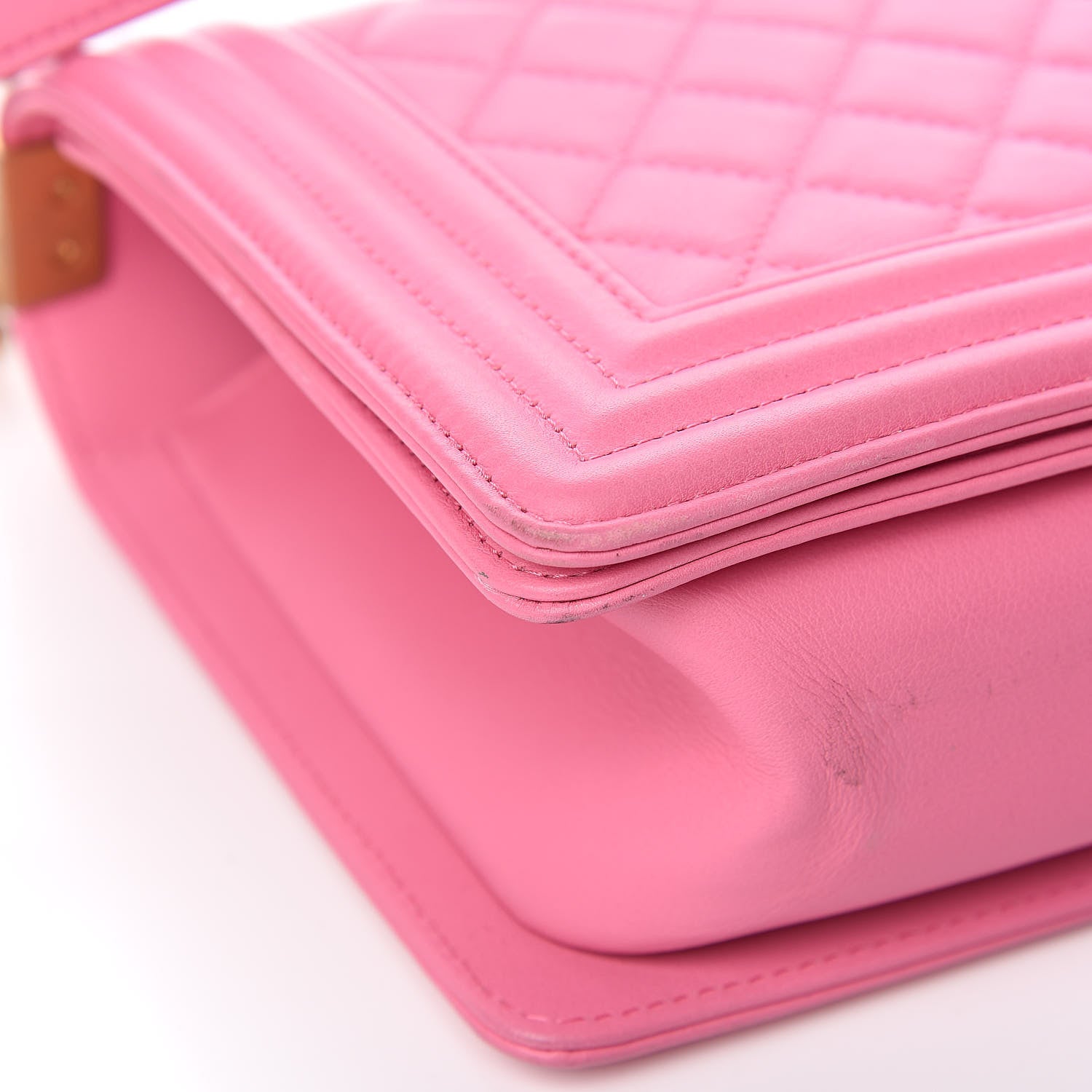 Chanel Lambskin Quilted Medium Boy Flap Pink 8 of 15