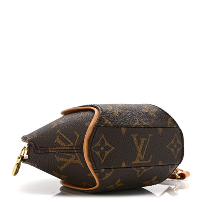 Louis Vuitton Monogram Mini Ellipse Wristlet Clutch 4 of 10