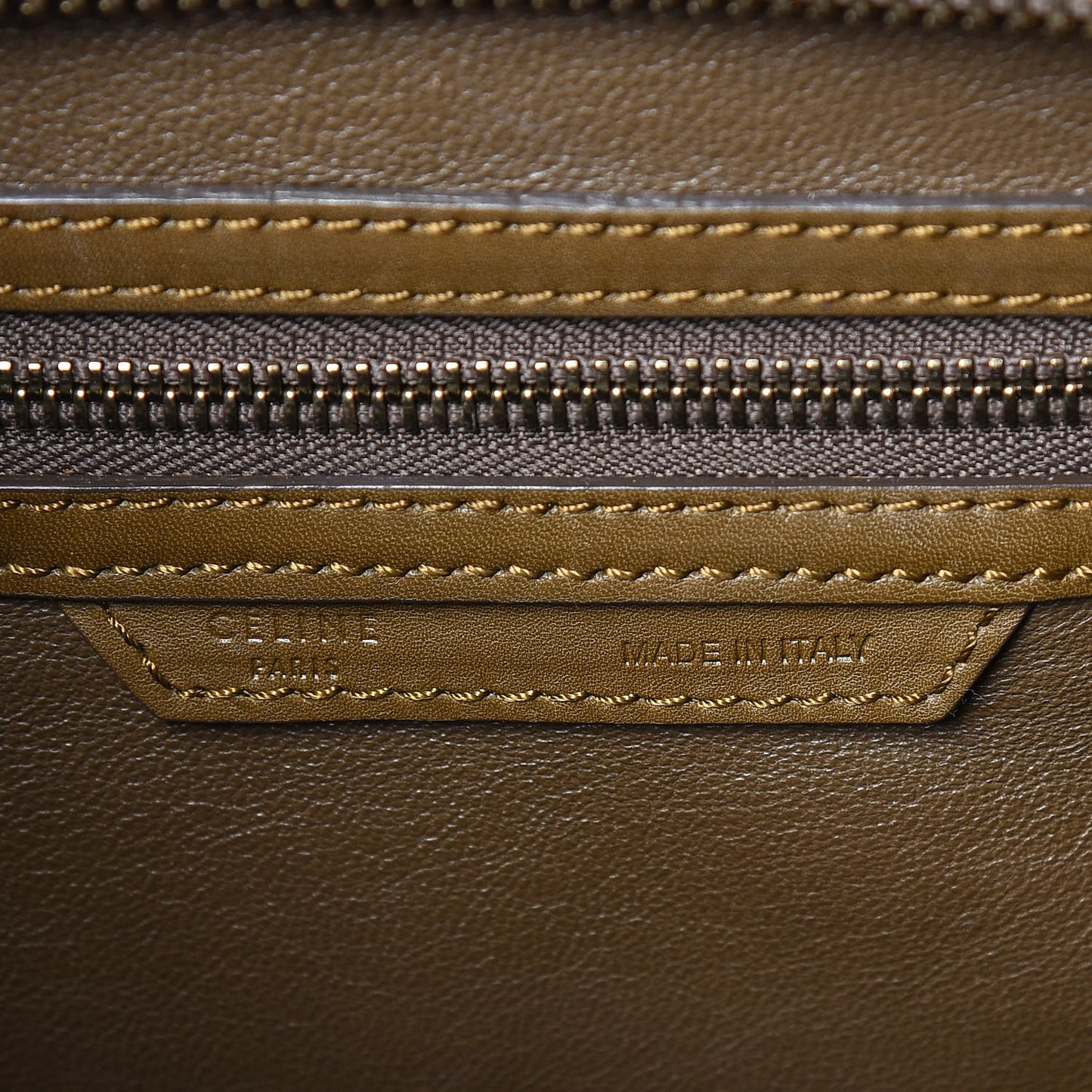 Smooth Calfskin Mini Tri-Color Luggage Rust