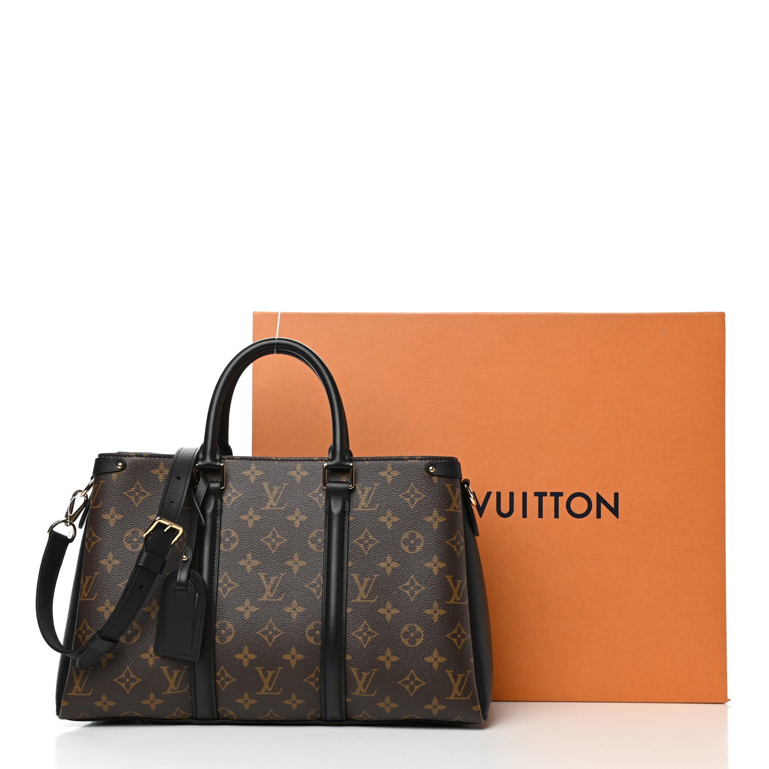 Louis Vuitton Monogram Soufflot MM Black 11 of 11
