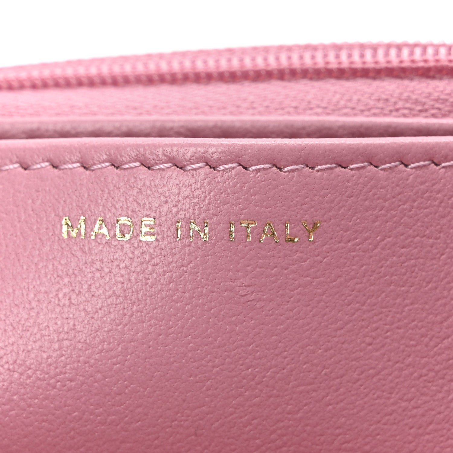 Chanel Lambskin Quilted Strass On Top Wallet On Chain Pink 7 of 12