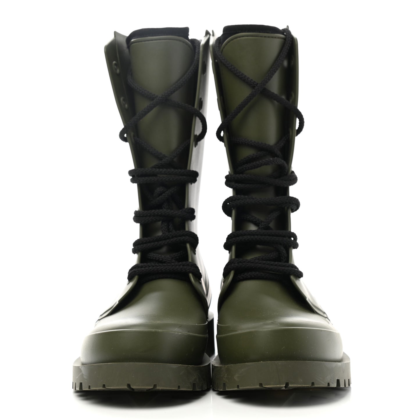 Rubber Diorcamp Low Boots 39 Military