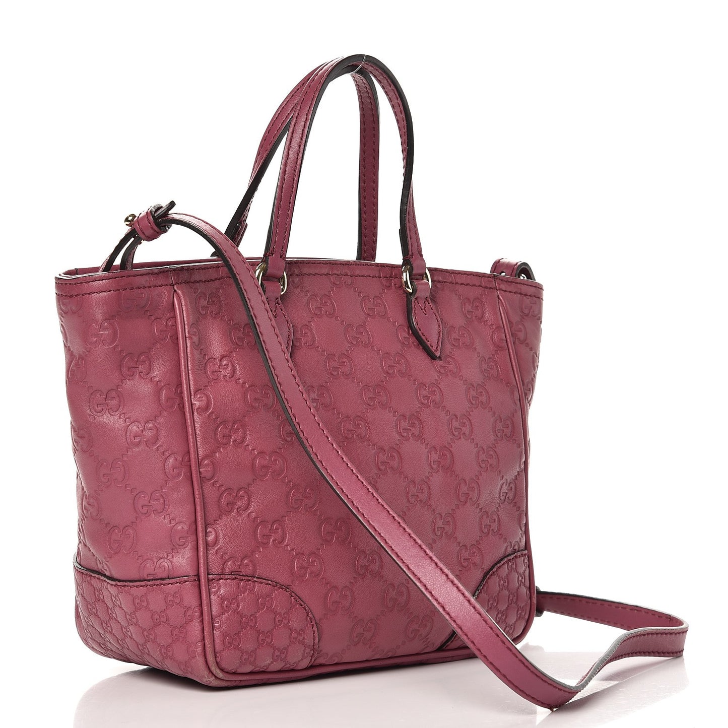 Guccissima Mini Bree Top Handle Bag Peonia Flower