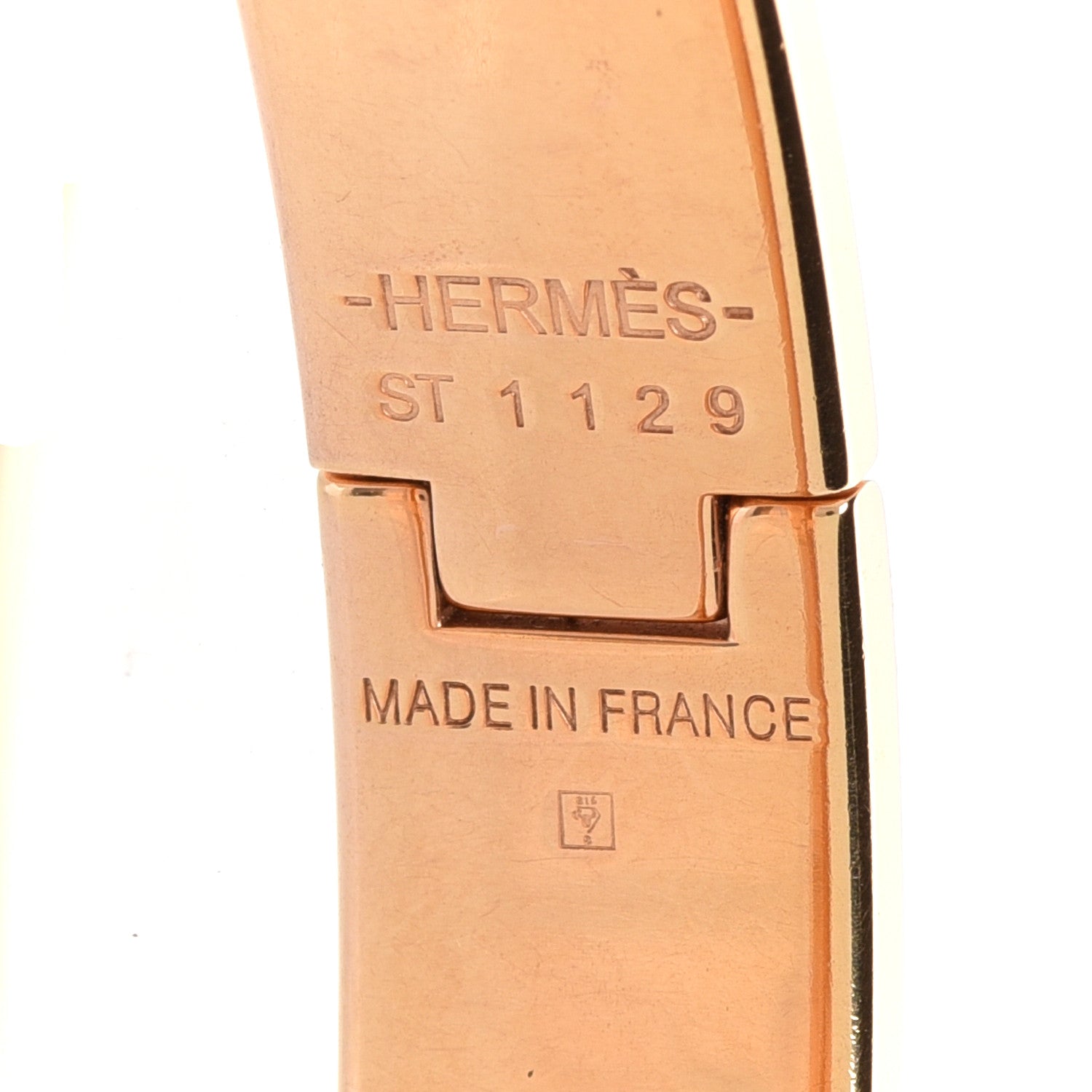 Hermes Enamel Clic Anneau Bracelet PM Bleu Indigo 5 of 6
