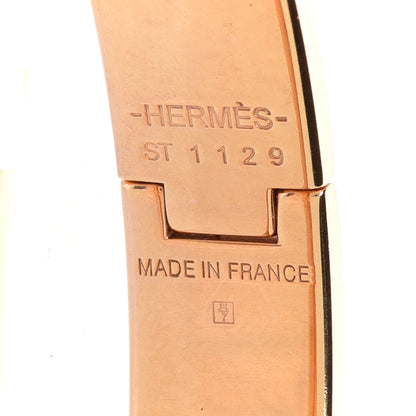 Hermes Enamel Clic Anneau Bracelet PM Bleu Indigo 5 of 6